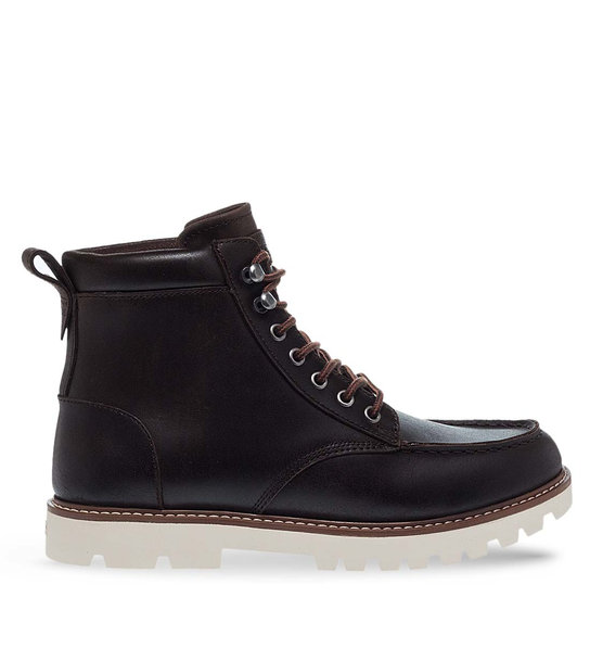 Mens Leather Ankle Boots Toms 10020296