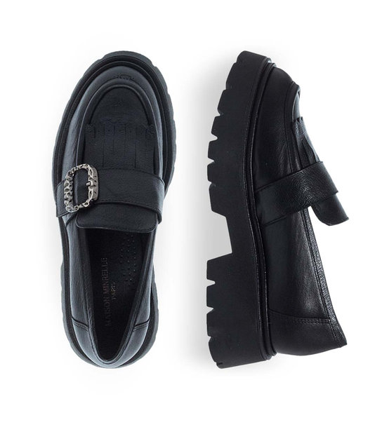 Womens Leather Moccasins Maison Minrelle 10530087