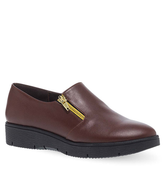 Γυναικεία Δερμάτινα Slip On Παπούτσια Parex 12930029