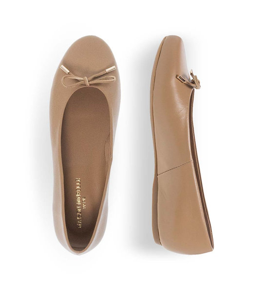 Womens Leather Ballerinas Maison Minrelle 10431030
