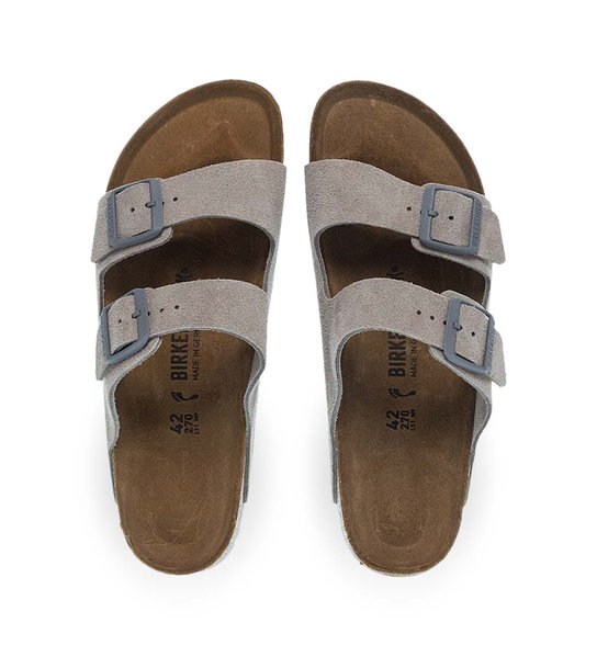 Mens Leather Sandals Birkenstock Bk0Sh102768700354600 - Narrow fit