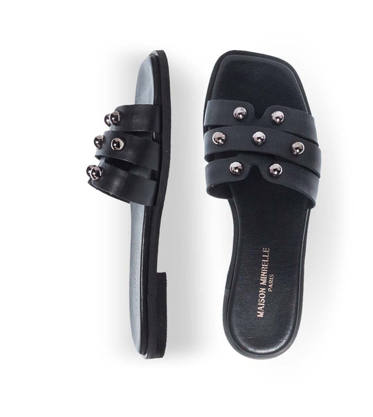 Womens Leather Sandals Maison Minrelle 11531084