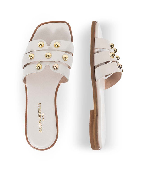 Womens Leather Sandals Maison Minrelle 11531084