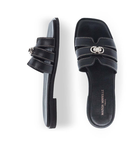 Womens Leather Sandals Maison Minrelle 11531085