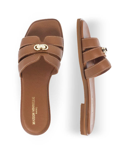 Γυναικεία Δερμάτινα Σανδάλια Maison Minrelle 11531085