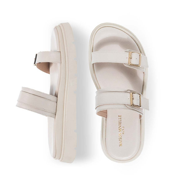 Womens Leather Sandals Maison Minrelle 11531095