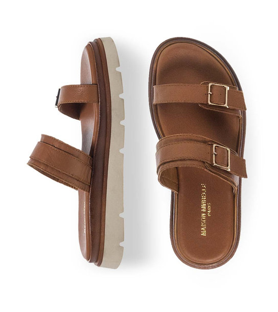 Womens Leather Sandals Maison Minrelle 11531095