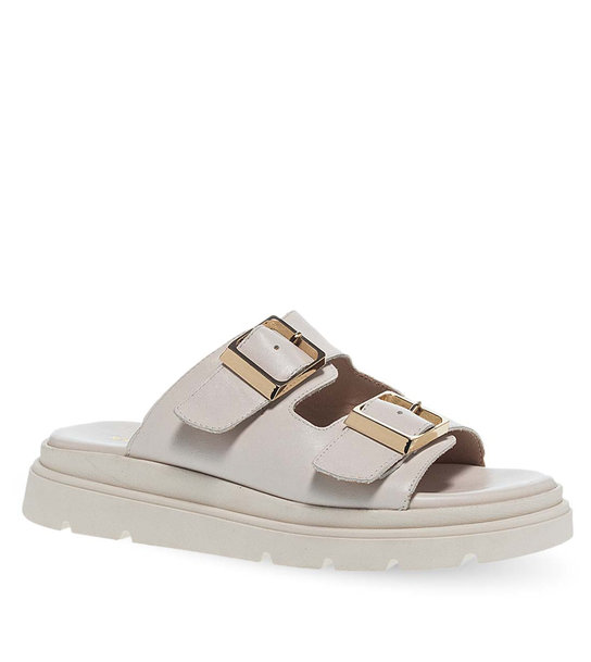 Womens Leather Sandals Maison Minrelle 11531096
