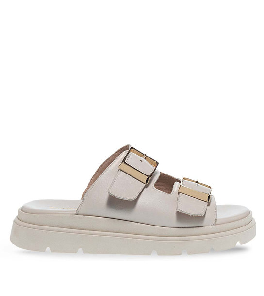 Womens Leather Sandals Maison Minrelle 11531096