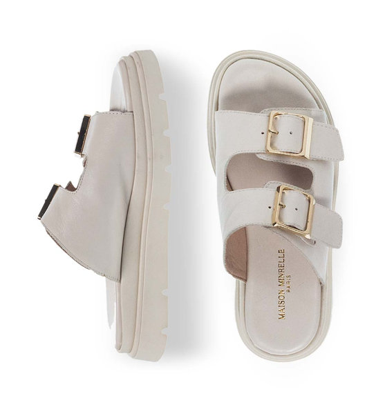 Womens Leather Sandals Maison Minrelle 11531096