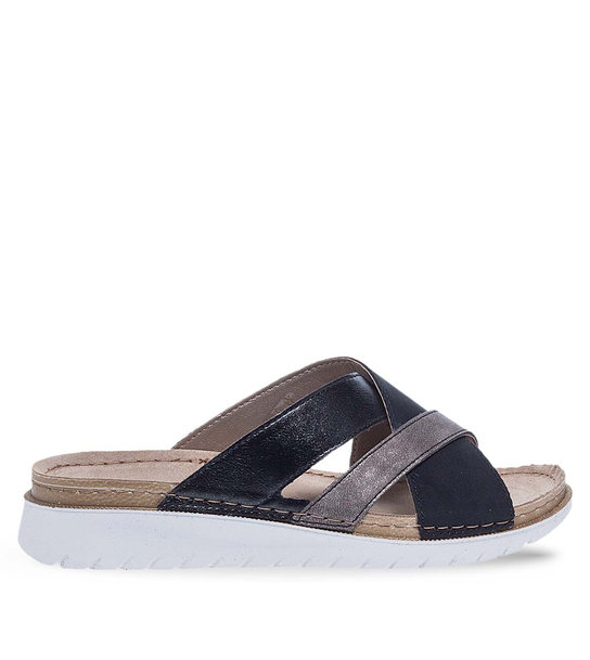 Womens Comfort Mules Inblu Cn000045 014