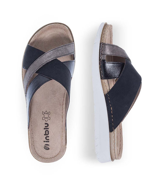 Womens Comfort Mules Inblu Cn000045 014