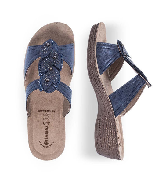 Womens Comfort Mules Inblu Gl000064 004