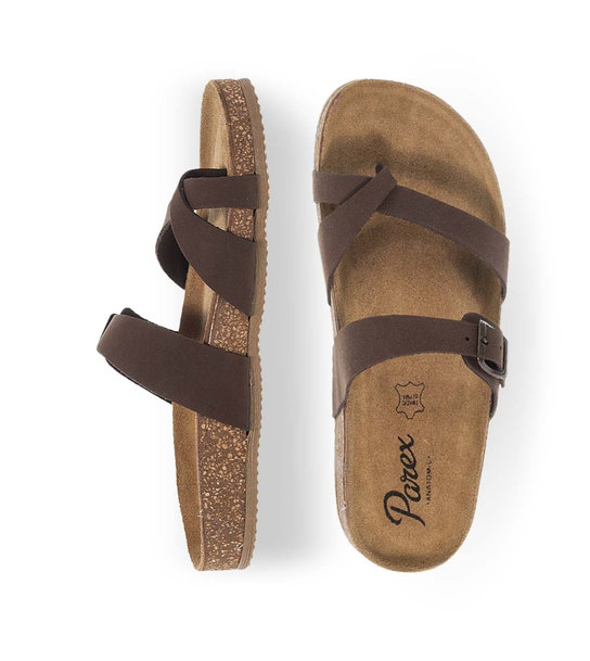 Womens Leather Sandals Parex 11531076