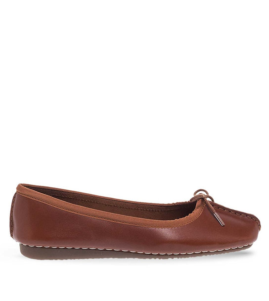 Womens Leather Ballerinas Clarks 20352930