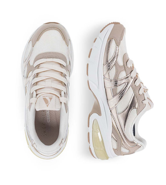 Womens Leather Trainers Skechers 177357_Rsgd