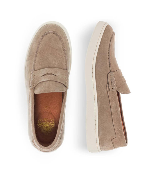 Mens Leather Loafers Isaac Roma U57008011607