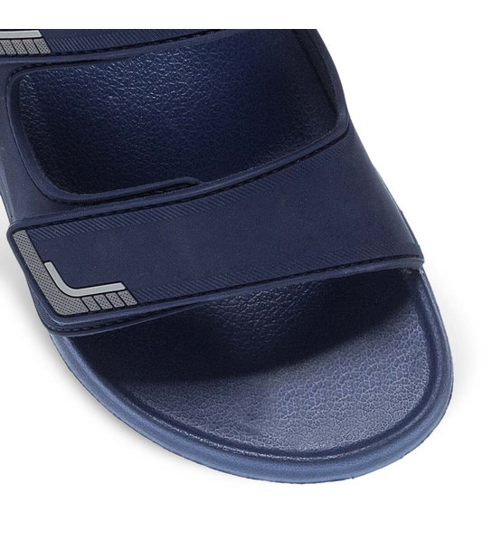 Mens Slides With Two Straps Parex 11831022