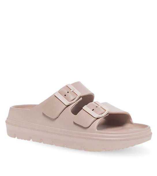 Womens Slides With Two Straps Parex 11831038
