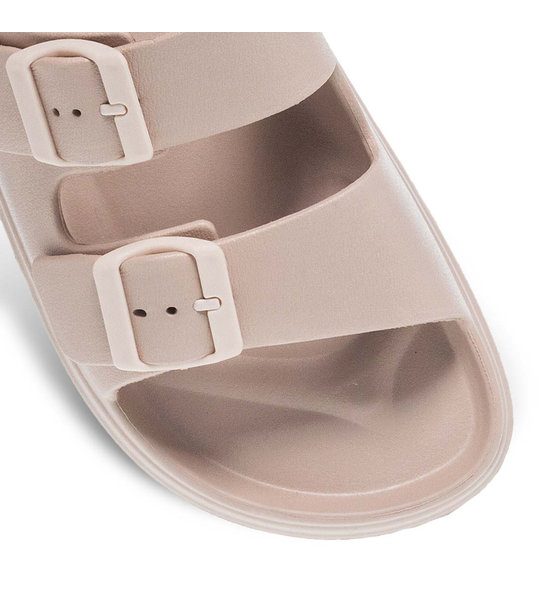 Womens Slides With Two Straps Parex 11831038