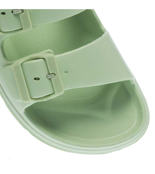 Womens Slides With Two Straps Parex 11831038