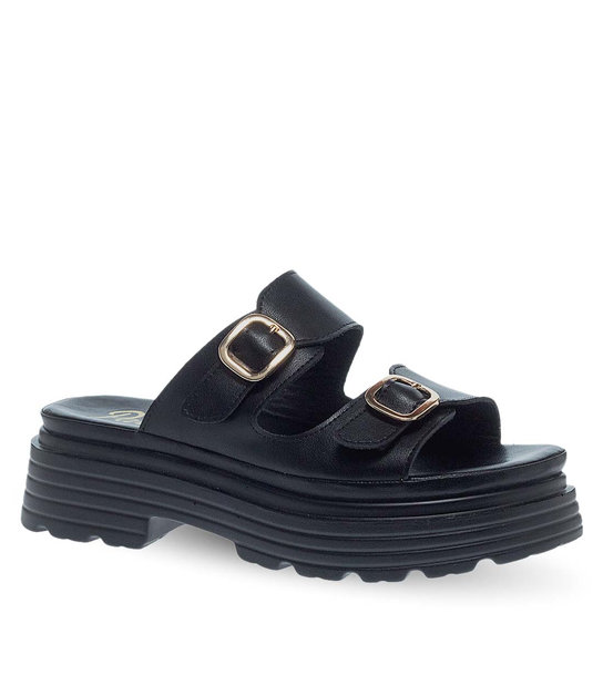 Γυναικεία Δερμάτινα Flatform Parex 12731004