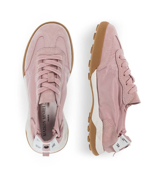 Γυναικεία Δερμάτινα Sneaker Maison Minrelle 10731030