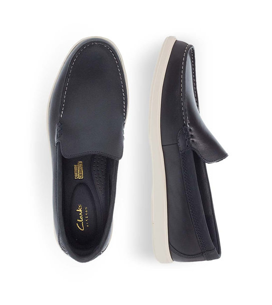 Mens Leather Loafers Clarks 26181278