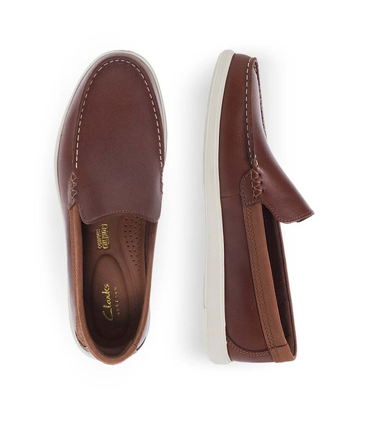 Mens Leather Loafers Clarks 26181279