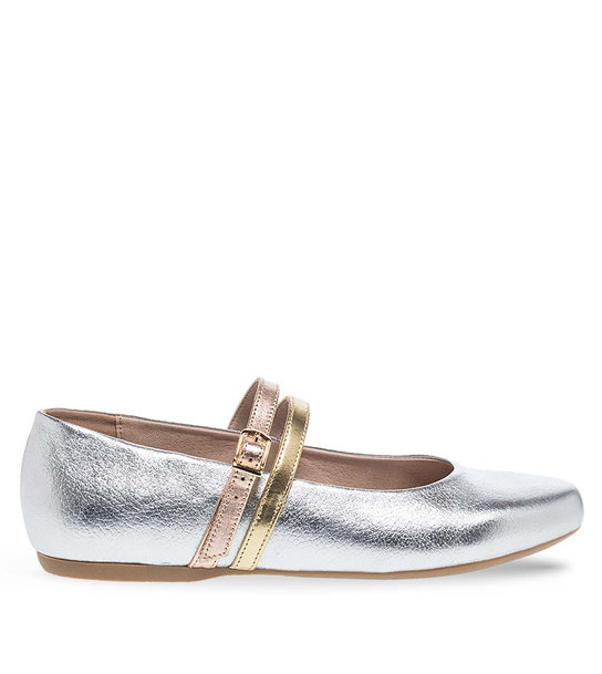 Womens Leather Ballerinas Maison Minrelle 10431025