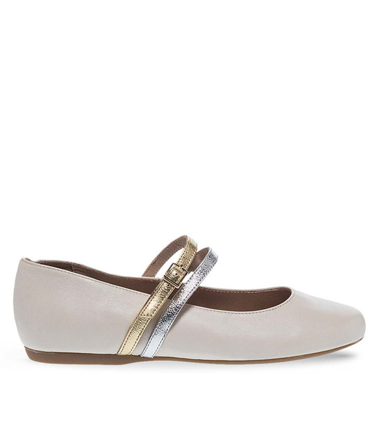 Womens Leather Ballerinas Maison Minrelle 10431025