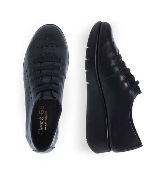 Γυναικεία Δερμάτινα Sneaker Flex & Go 10731020