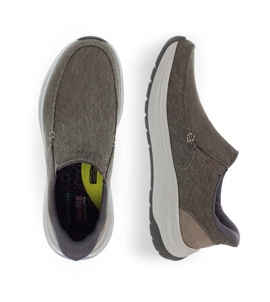 Mens Slip On Shoes Skechers 205356_Tpe