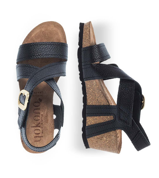 Womens Leather Wedges Yokono Cadiz-255