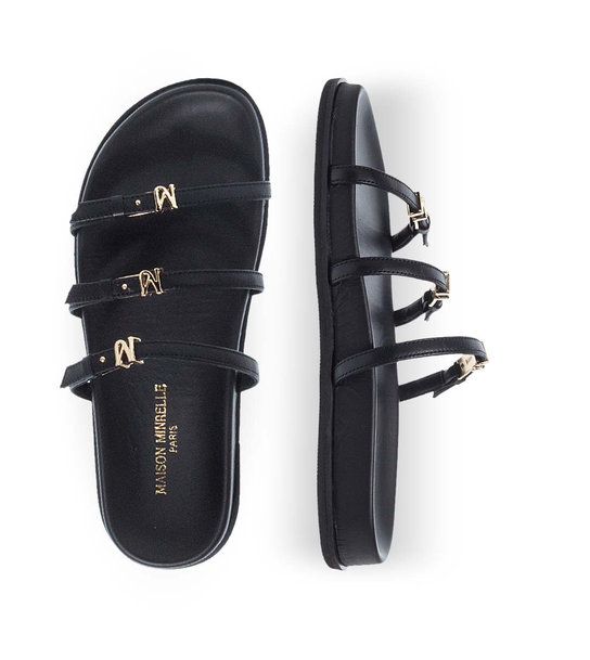 Womens Leather Sandals Maison Minrelle 11531105