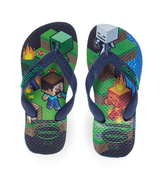 Παιδικές Σαγιονάρες Θαλάσσης Havaianas Minecraft 4145125 0555