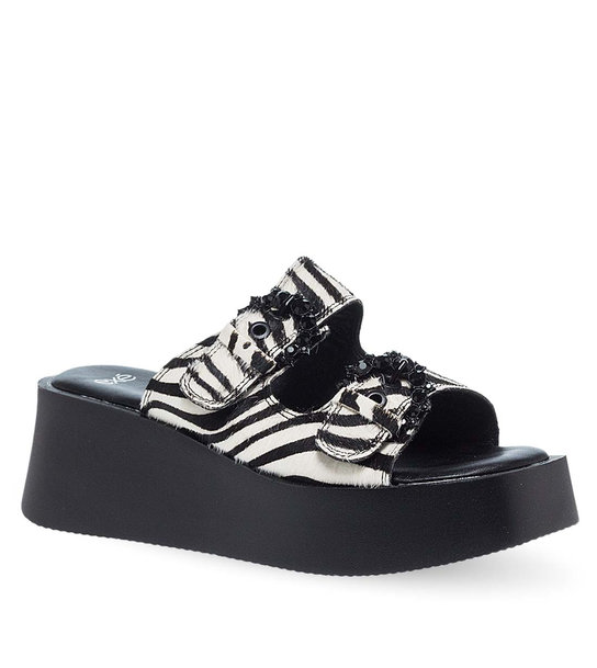 Γυναικεία Δερμάτινα Flatform Exe U419A827711I