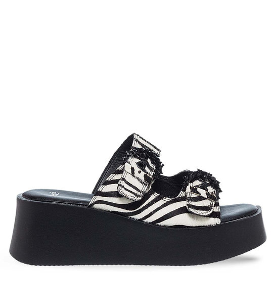 Womens Leather Flatforms Exe U419A827711I