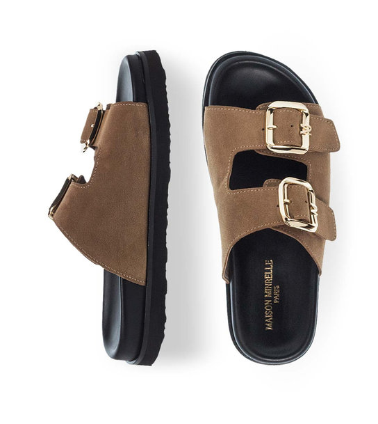 Womens Leather Sandals Maison Minrelle 11531125