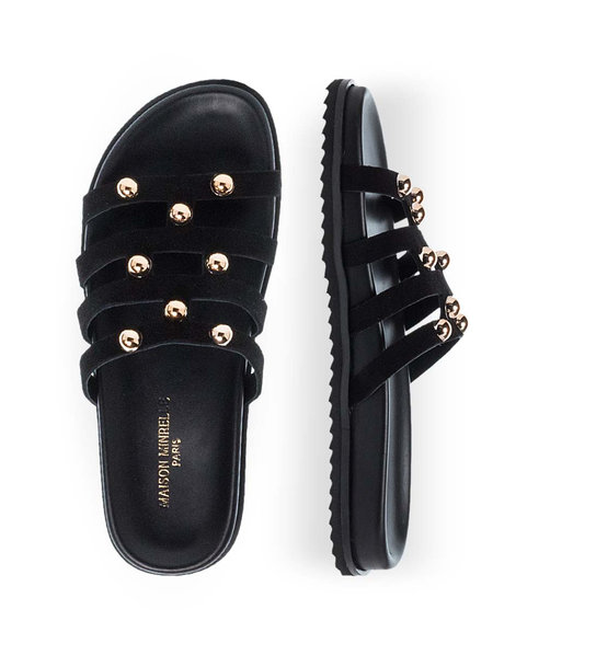 Womens Leather Sandals Maison Minrelle 11531114