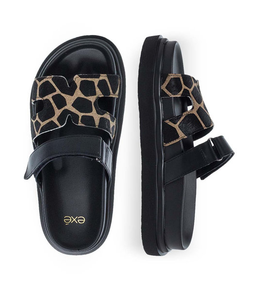 Womens Leather Sandals Exe U403R34021L7