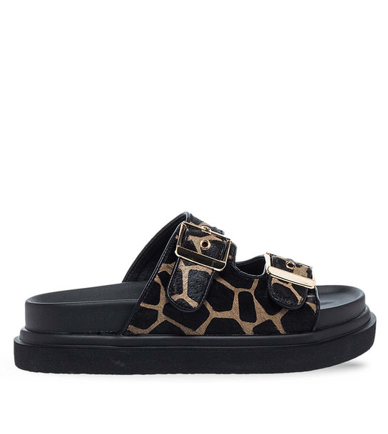 Womens Leather Sandals Exe U403R23228C6