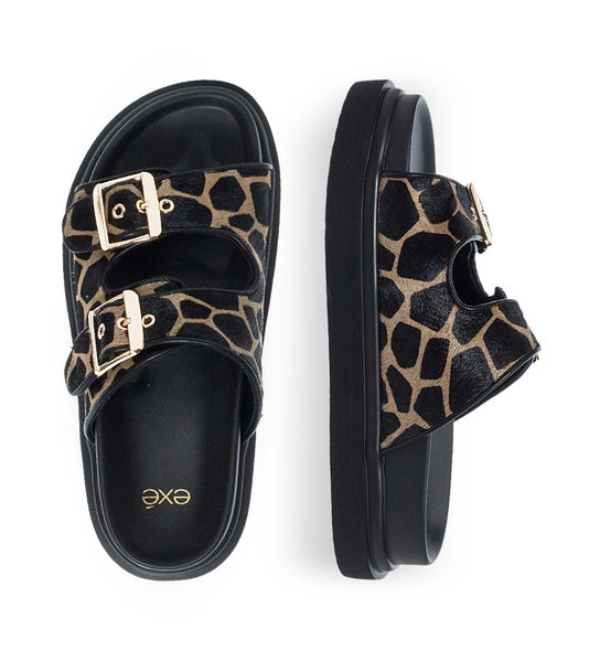 Womens Leather Sandals Exe U403R23228C6