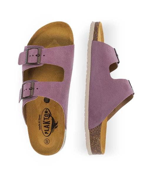 Womens Leather Sandals Plakton 180010 Malva 547 X