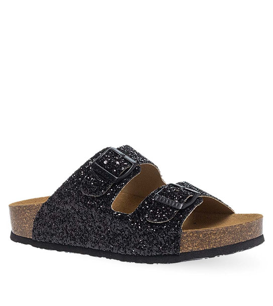 Γυναικεία Δερμάτινα Σανδάλια Plakton 340010 Negro 30