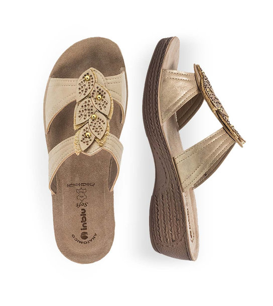 Womens Comfort Mules Inblu Gl000064 026