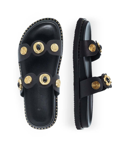 Womens Leather Sandals Maison Minrelle 11531259
