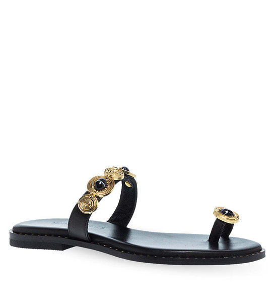 Women's Leather Sandals Maison Minrelle 11531260