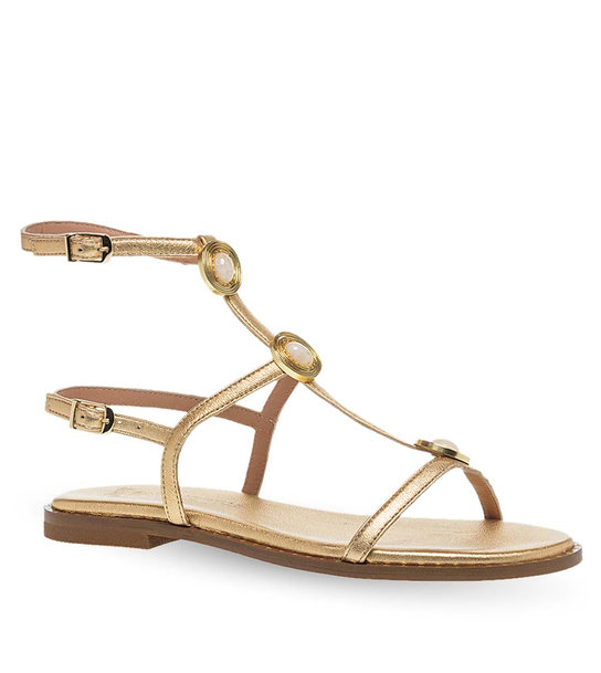 Women's Leather Sandals Maison Minrelle 11531261