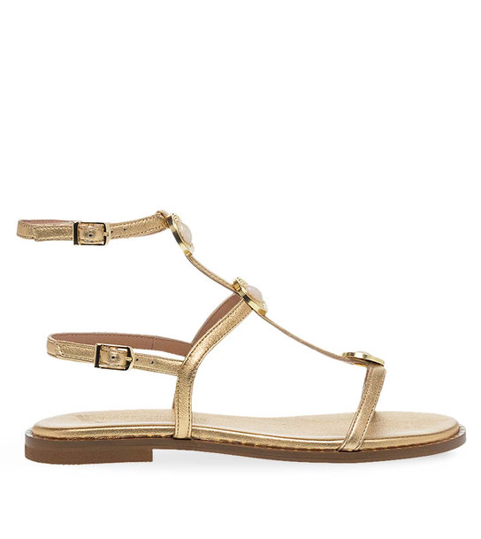 Womens Leather Sandals Maison Minrelle 11531261